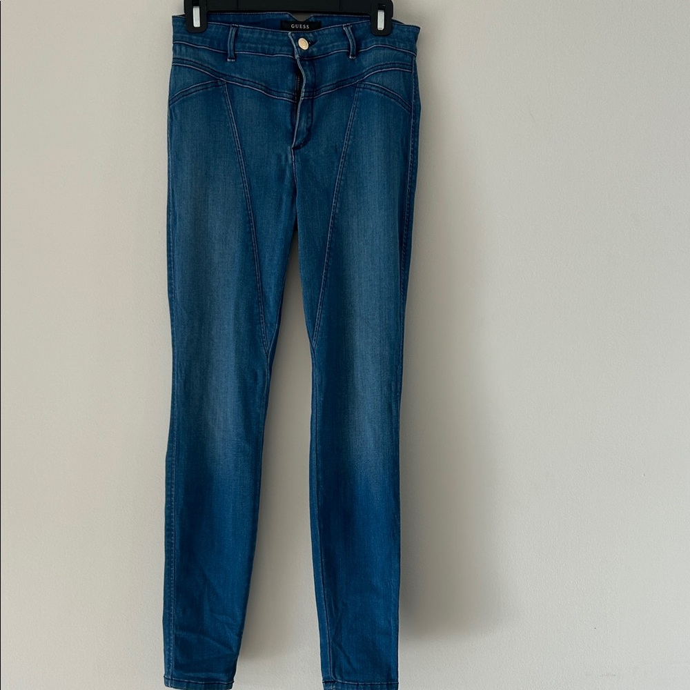 Guess Women's Denim Blue Jeggings